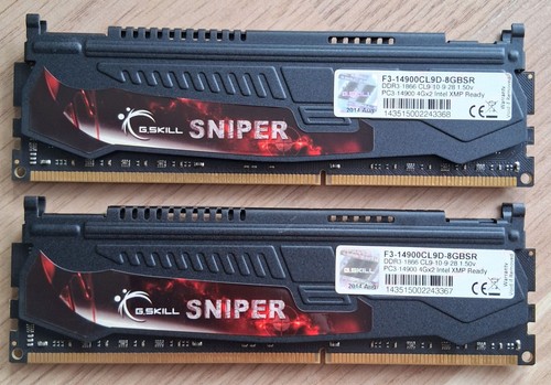 Gskill sniper 8gb ddr3 - 8gb,