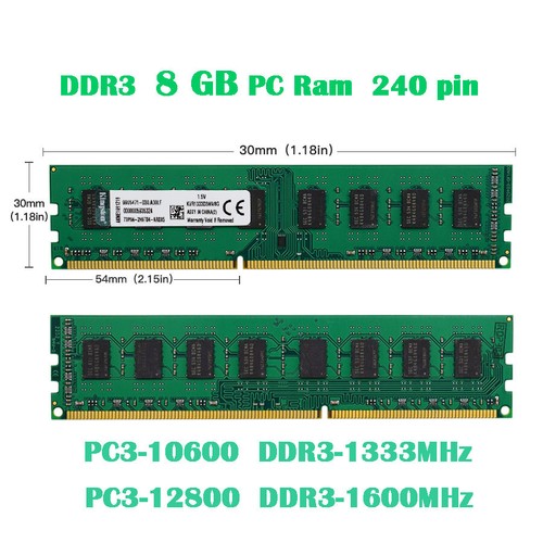 Kingston 8gb 16gb ram - kingston, 8gb/16gb