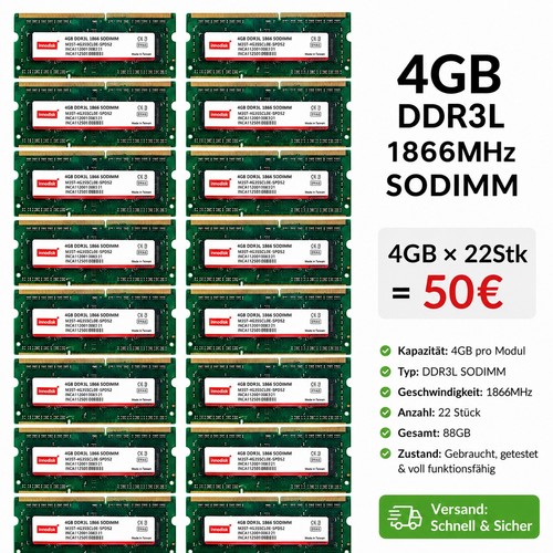Innodisk 88gb - 88gb, (22x4gb)
