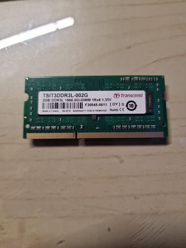 Transcend 2gb ddr3l dimm - 2gb,