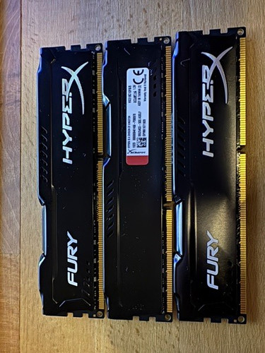 Hyperx fury 24gb - hyperx, (3x8gb)