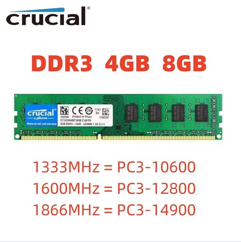 Crucial ddr3 8gb - ddr3,