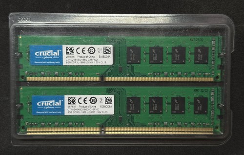 Crucial 16gb ddr3 1866 udimm - crucial,