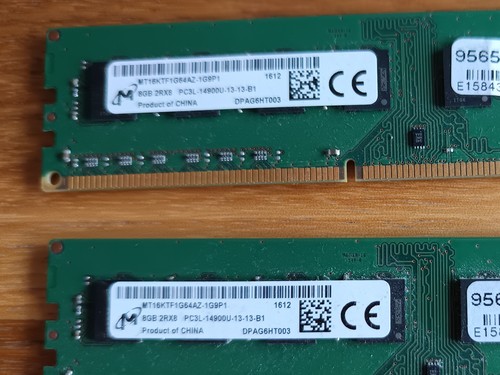 16gb ddr3 desktop - x,