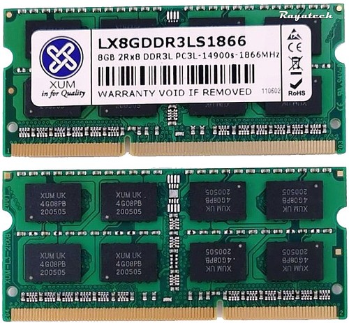 Xum 8gb ddr3 1866 mhz - mhz, pin